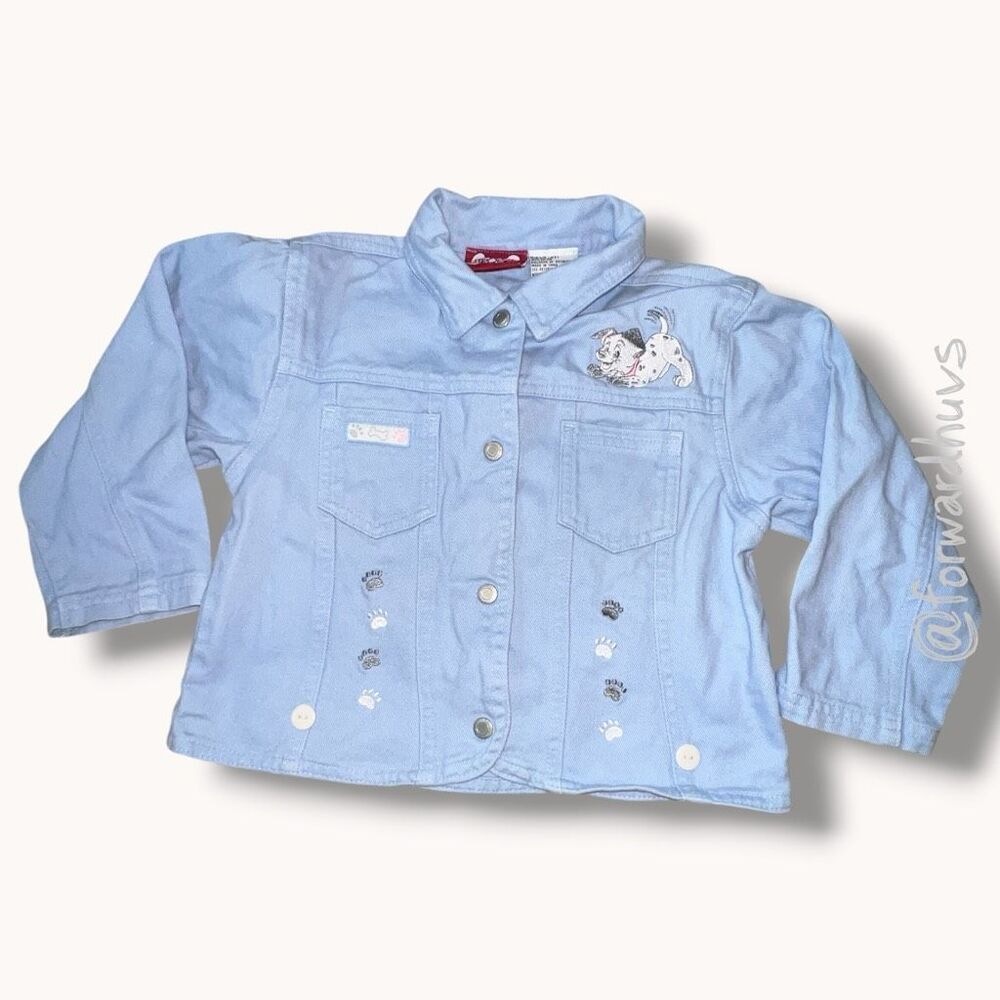Y2K Kids Headquarters Disney 101 Dalmatians Denim Jacket – 4T